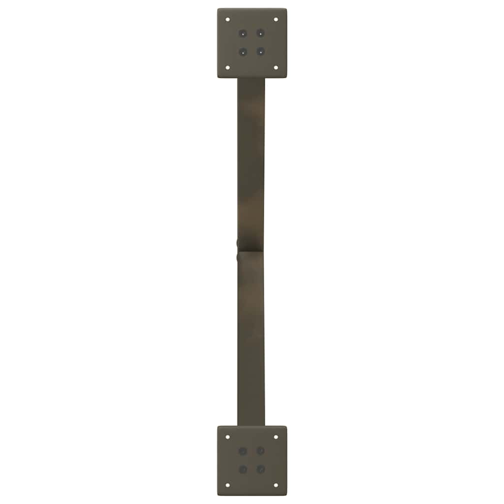 Natural Steel X-Shaped Coffee Table Legs, Adjustable, 2 pcs (70x42-43 cm)