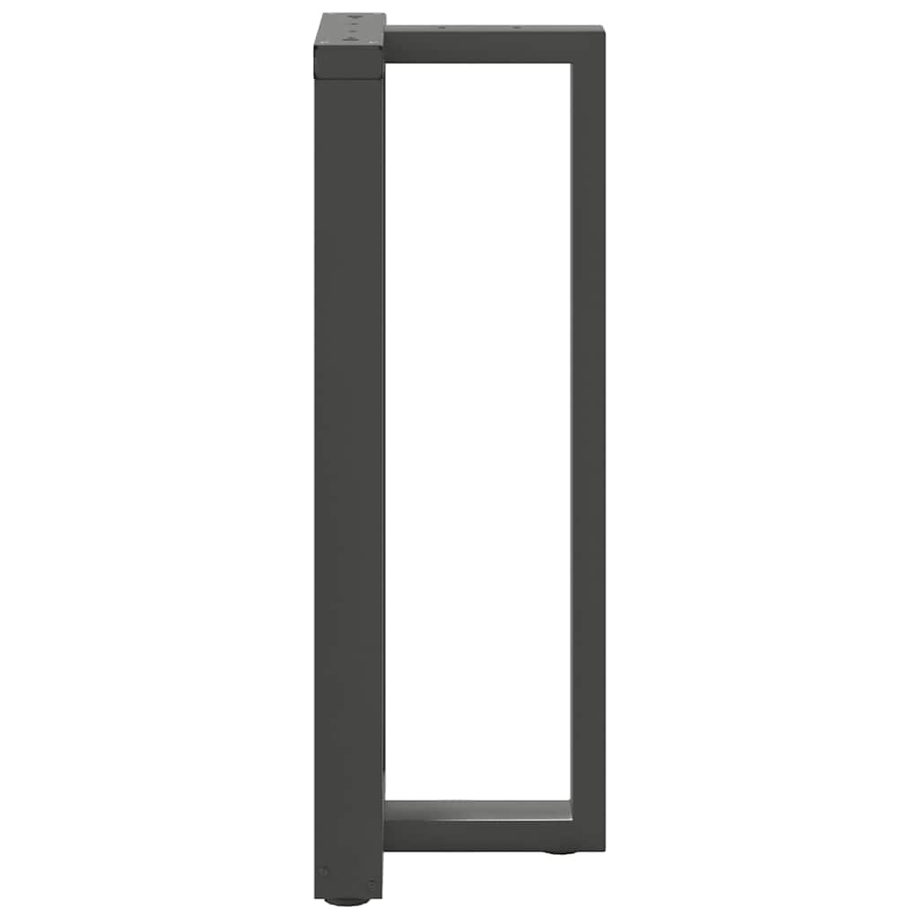 Bar Table Legs T-Shaped 2 pcs Anthracite 40x35x(100-101) cm Steel