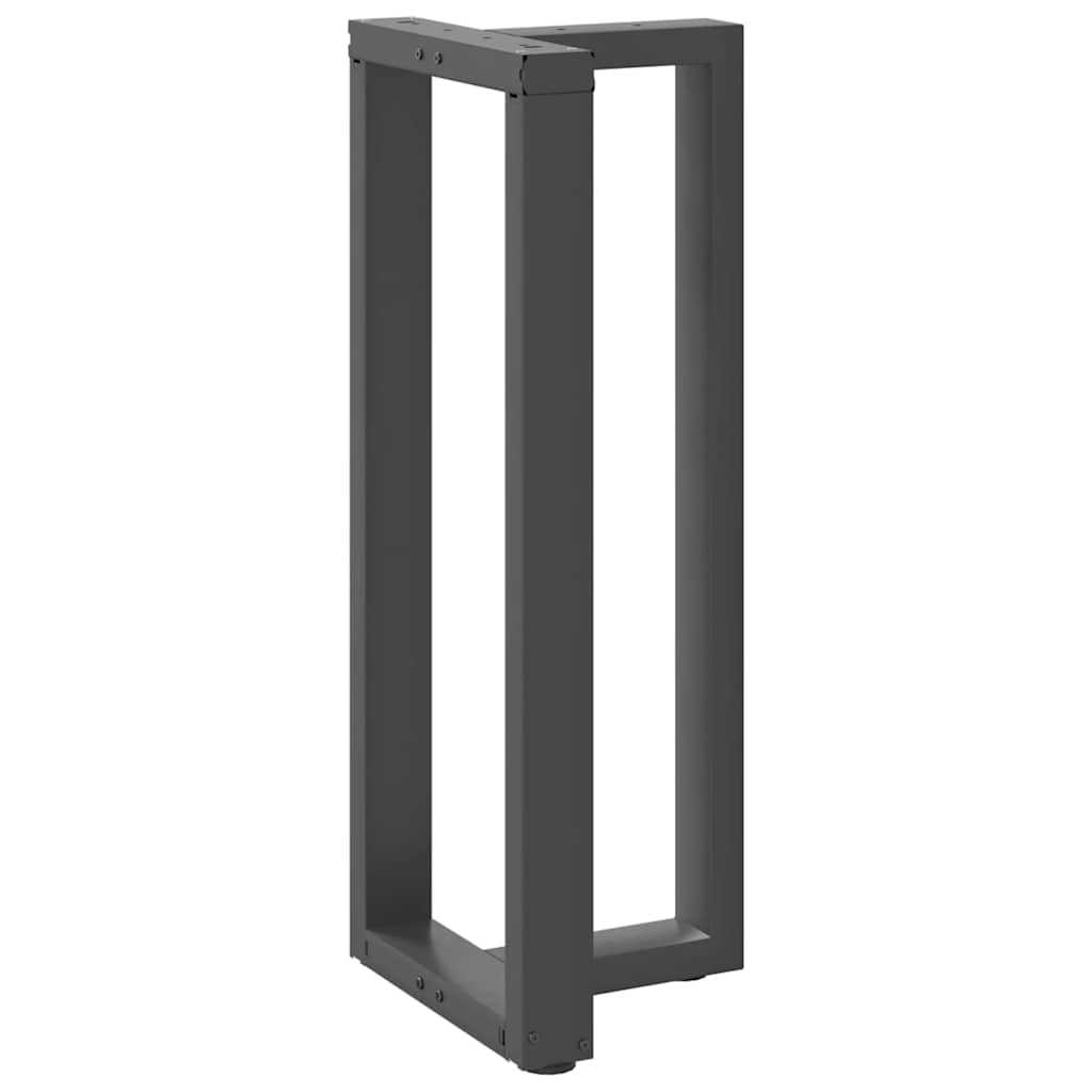 Bar Table Legs T-Shaped 2 pcs Anthracite 50x35x(100-101) cm Steel