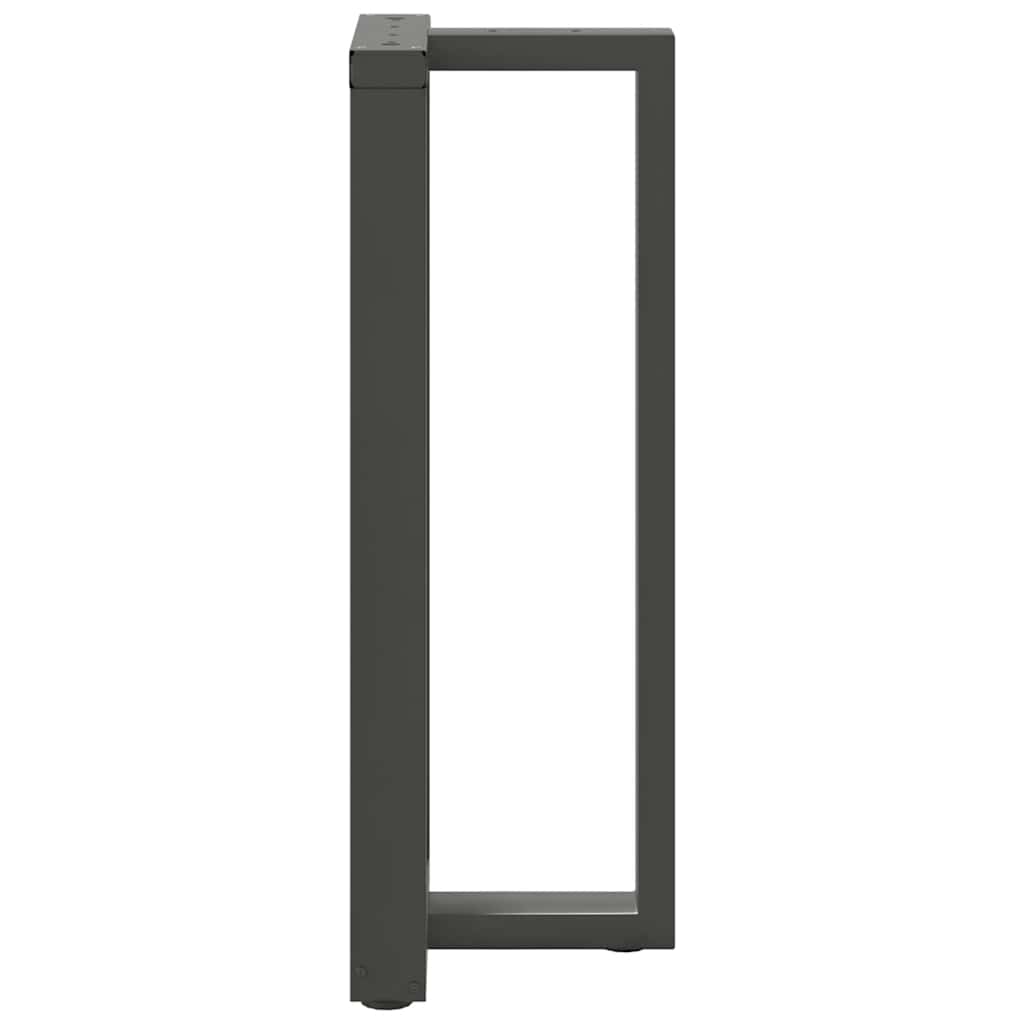 Bar Table Legs T-Shaped 2 pcs Anthracite 50x35x(100-101) cm Steel