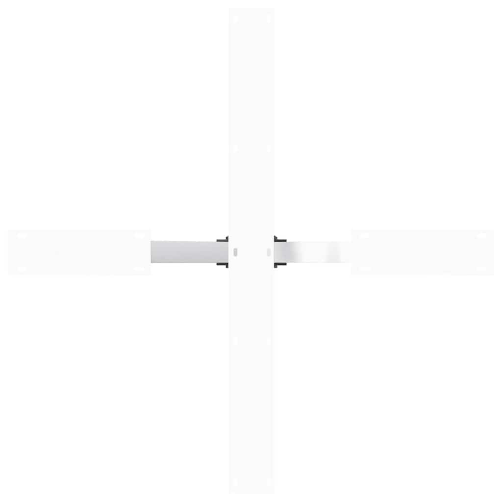 Dining Table Leg Spider Shape White 85x85x(72-73) cm Steel