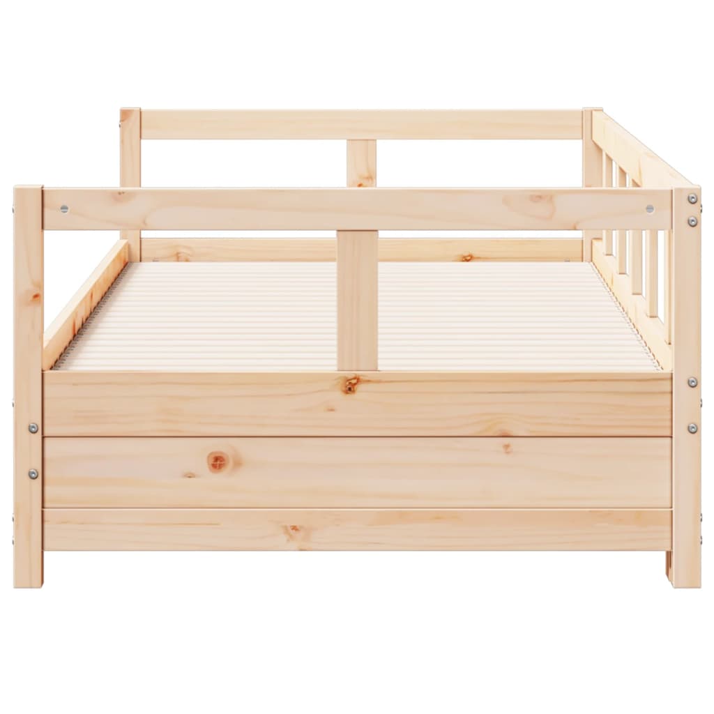 Solid Pine 90x190 cm Daybed Frame – No Mattress Included