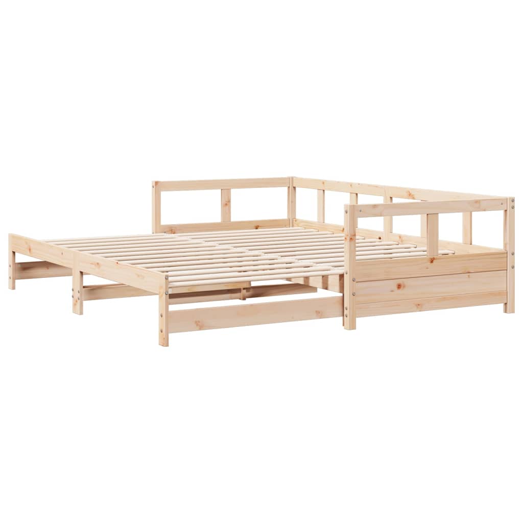 Solid Pine 90x190 cm Daybed Frame – No Mattress Included