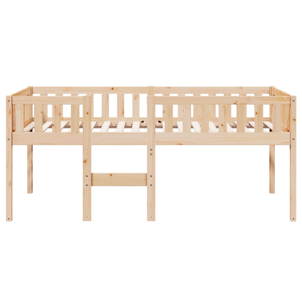 Solid Pine Children's Bed 90x200 cm - No Mattress Included