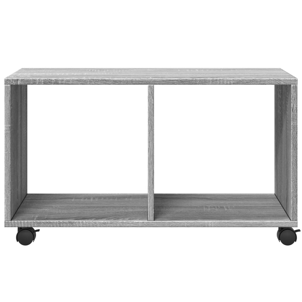 Grey Sonoma Engineered Wood Rolling Cabinet 72x33x42.5 cm
