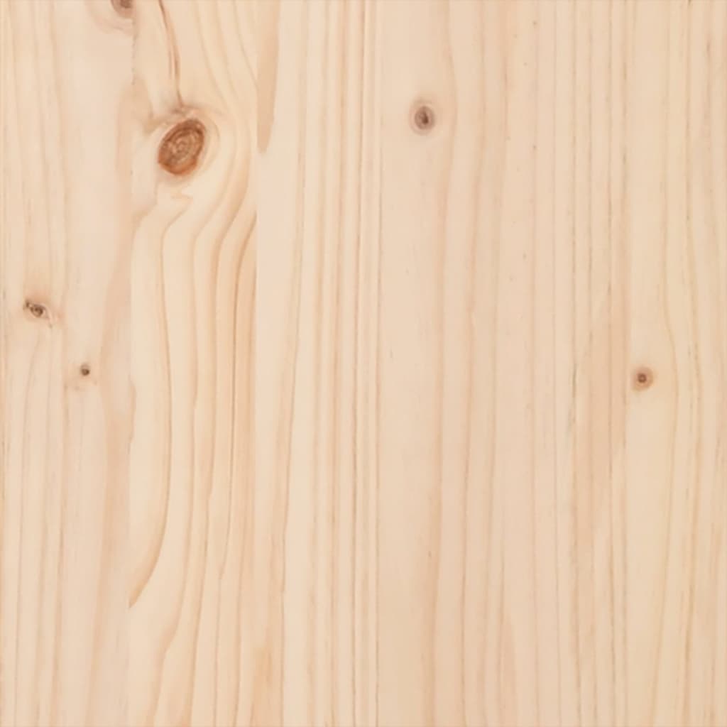 Solid Pine Wood Bed Frame 120x200 cm - Sturdy, No Mattress