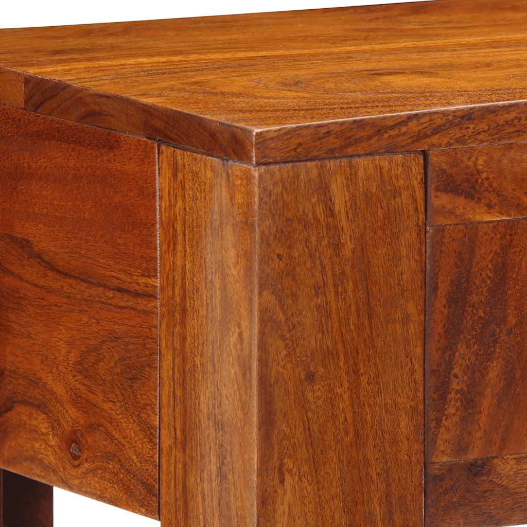 Solid Wood Acacia Console Table 80x35x75 cm - Elegant & Durable