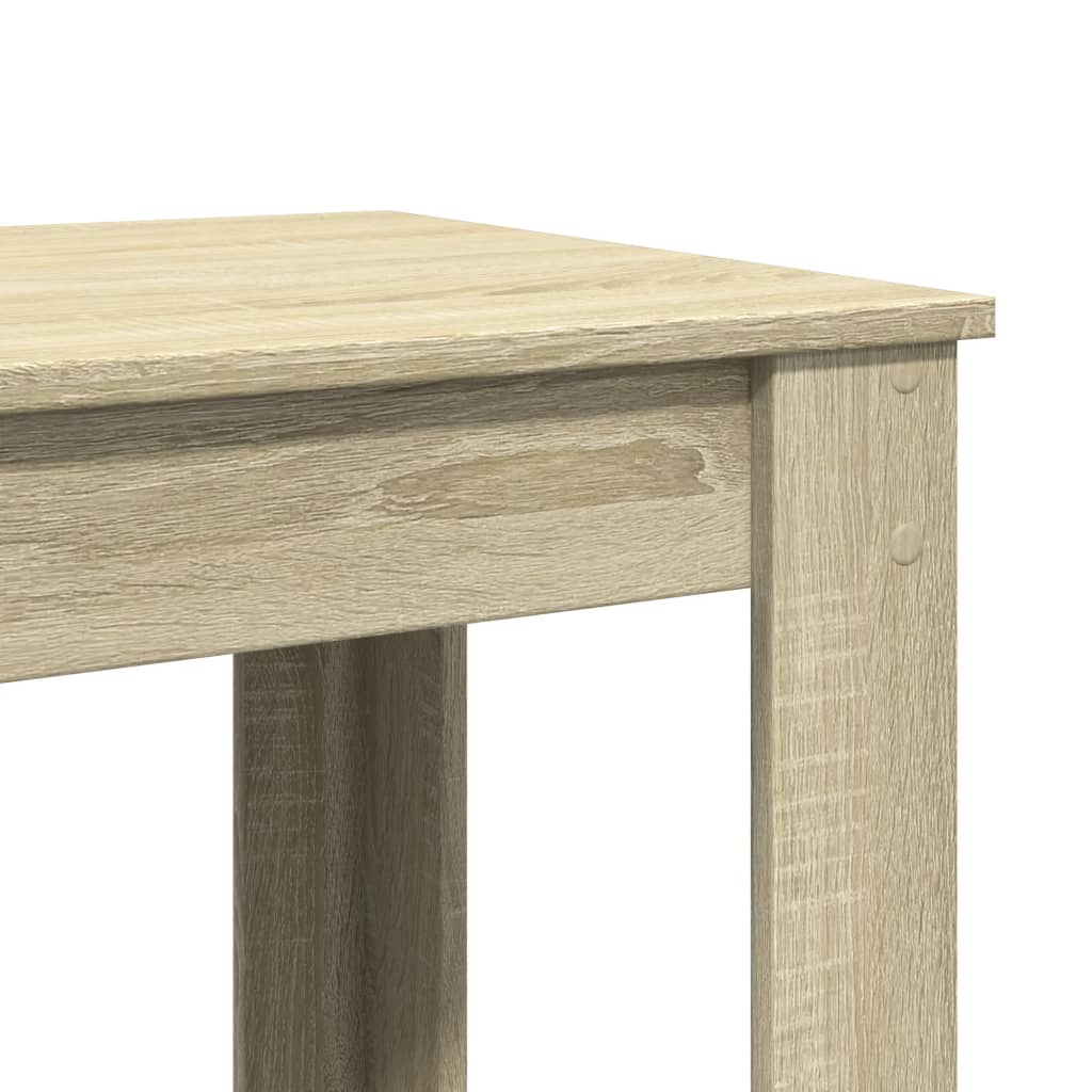 Sonoma Oak Bar Table, Engineered Wood, 51x50x103.5 cm