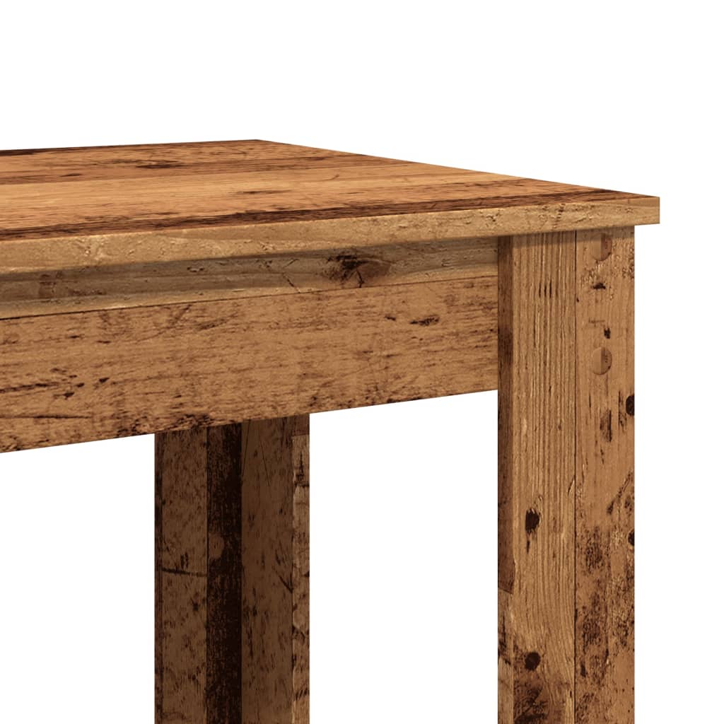 Rustic Bar Table, Engineered Wood, 51x50x103.5 cm