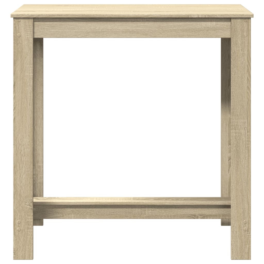Sonoma Oak Bar Table - Engineered Wood, 102x50x103.5 cm