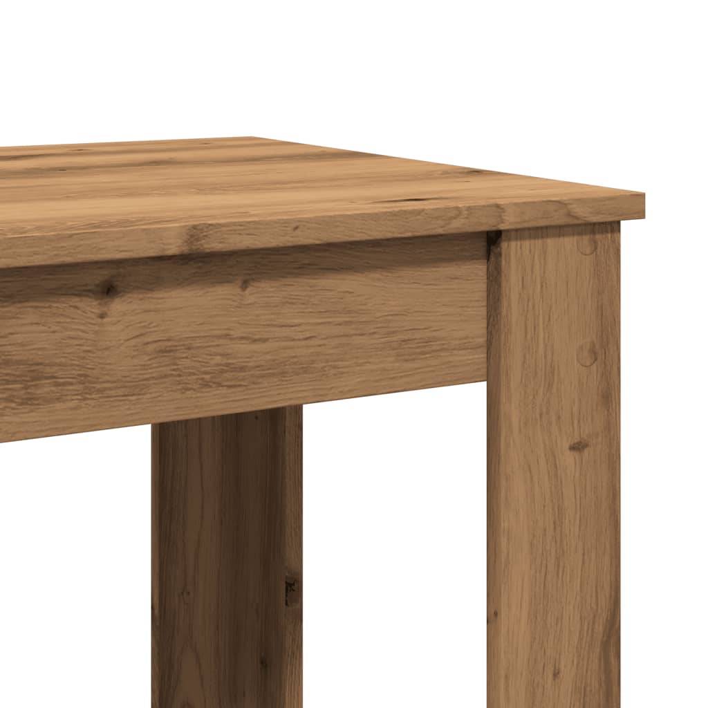 Artisan Oak Bar Table 102x50x103.5 cm - Engineered Wood Design