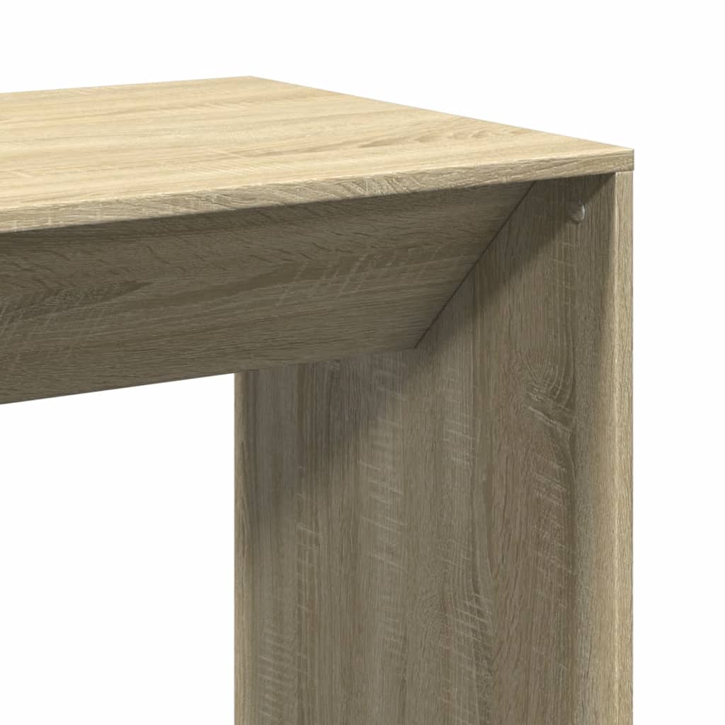 Sonoma Oak Bar Table 51x50x103.5 cm - Engineered Wood Elegance