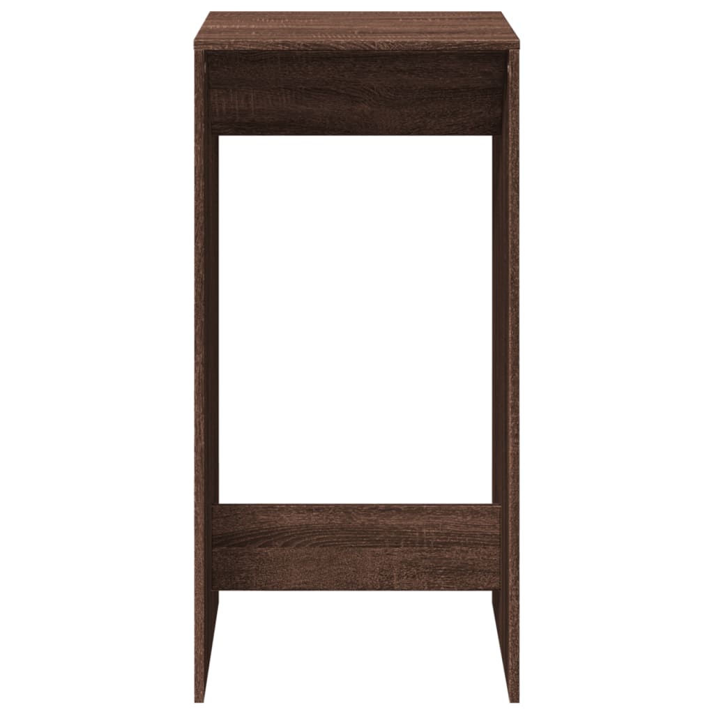 Brown Oak Bar Table - 51x50x103.5 cm - Engineered Wood