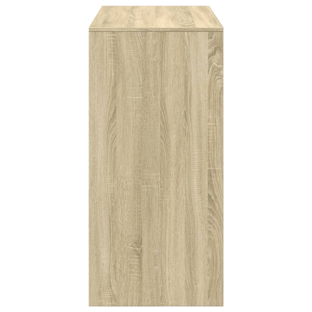 Sonoma Oak Bar Table 102x50x103.5 cm - Durable Engineered Wood