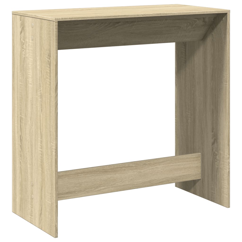 Sonoma Oak Bar Table 102x50x103.5 cm - Durable Engineered Wood
