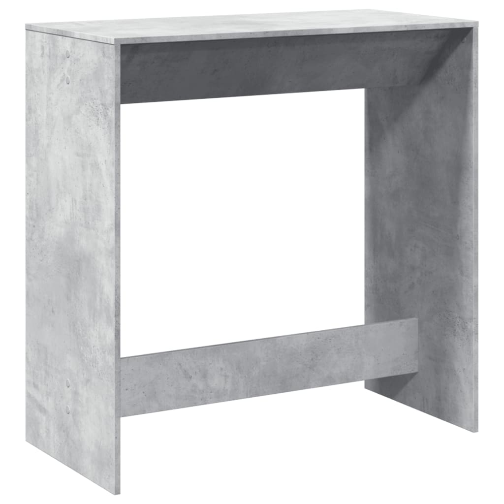 Concrete Grey Bar Table 102x50x103.5 cm - Engineered Wood Design