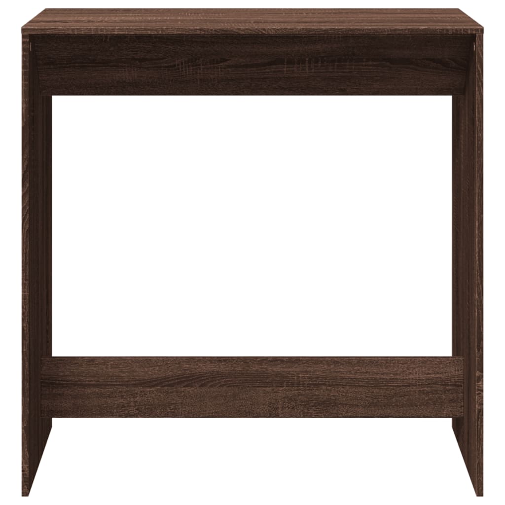 Brown Oak Bar Table 102x50x103.5 cm | Engineered Wood Design