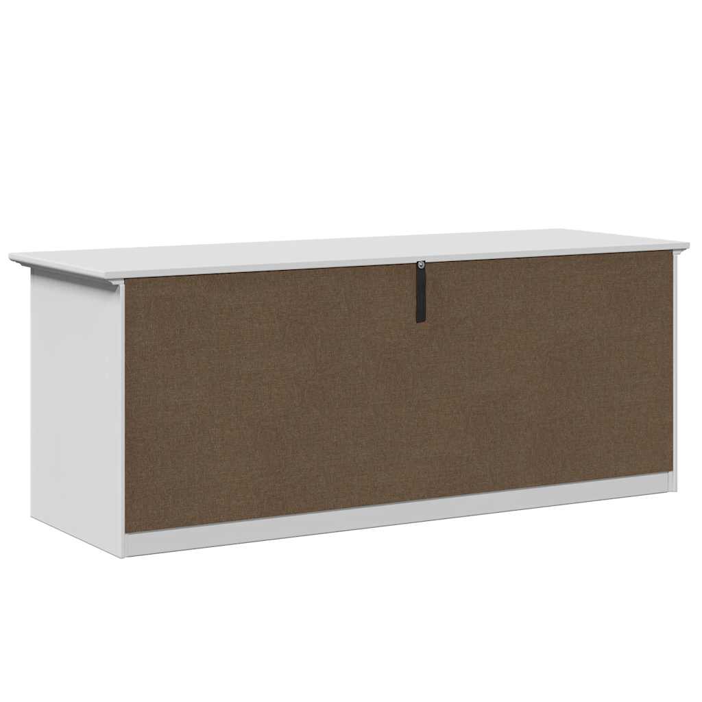 White Hallway Bench BODO 114x40x45 cm - Stylish & Functional Seating