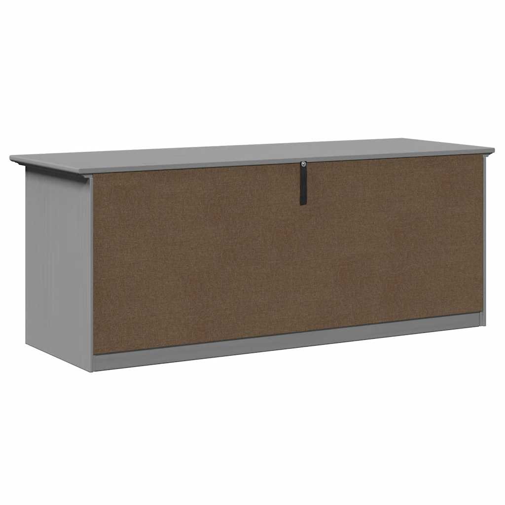 Stylish Grey Hallway Bench BODO, 114x40x45 cm - Durable Wood Design