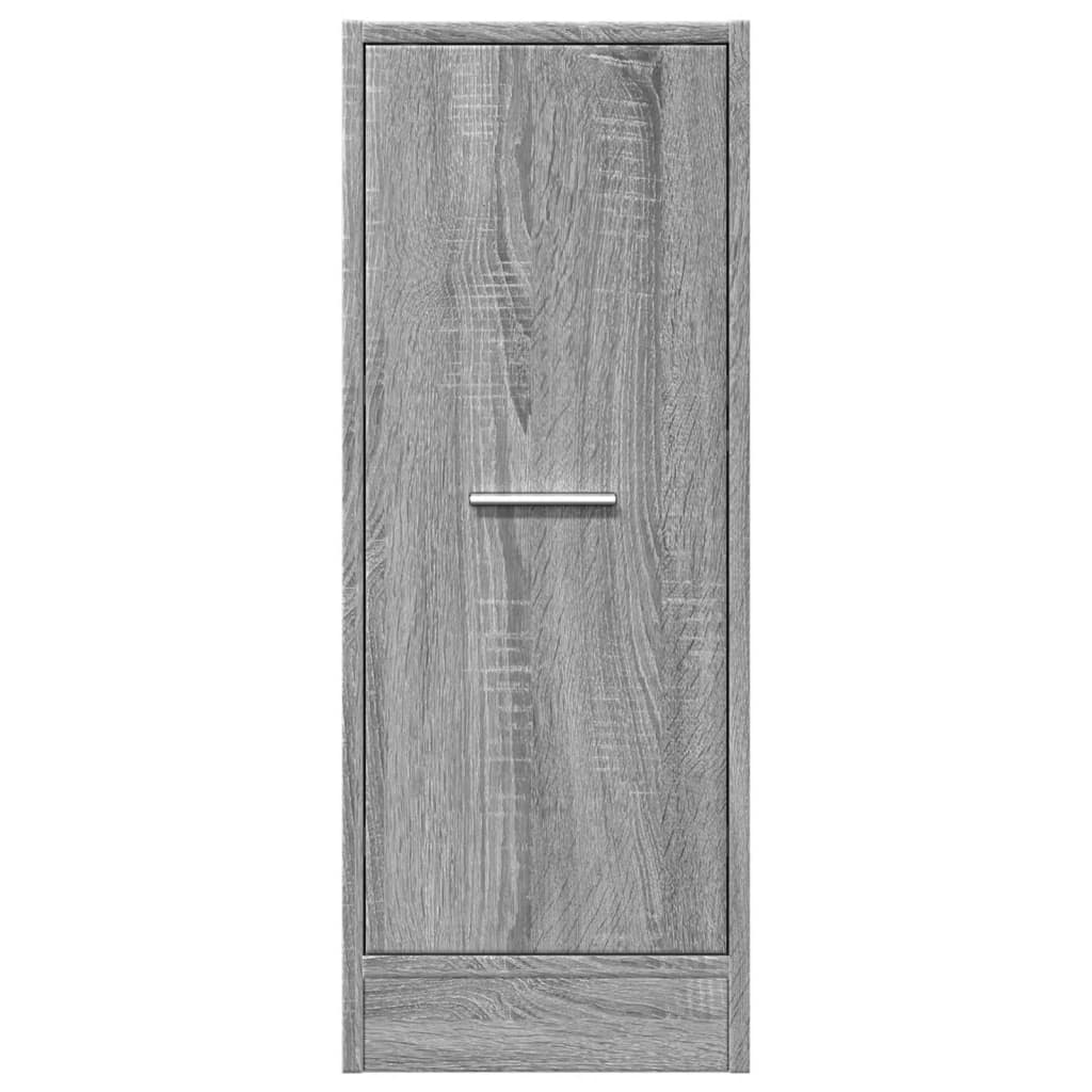 Grey Sonoma Apothecary Cabinet, 30x41x77.5 cm, Engineered Wood