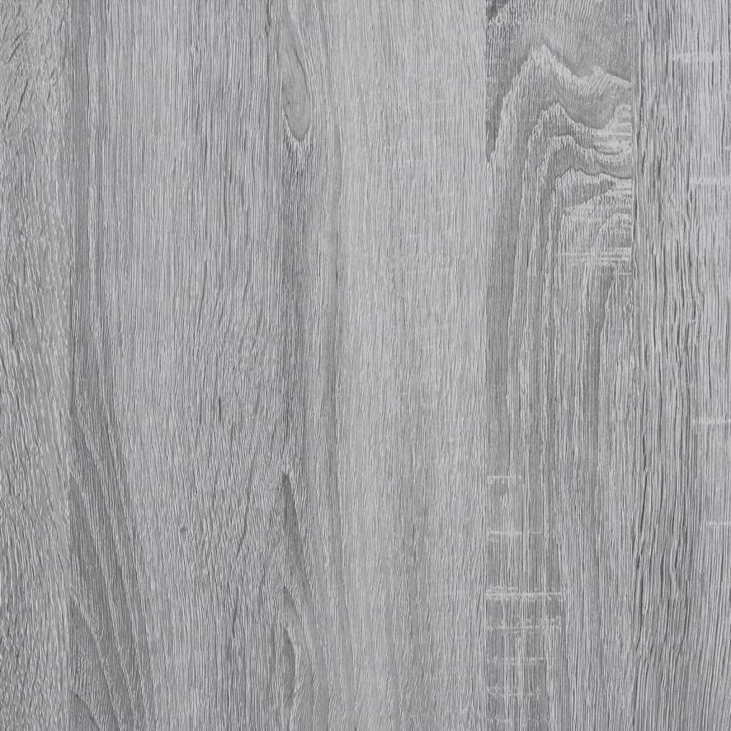 Grey Sonoma Apothecary Cabinet 30x41x118 cm - Engineered Wood