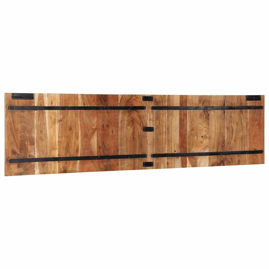 Headboard 200 cm Solid Wood Acacia