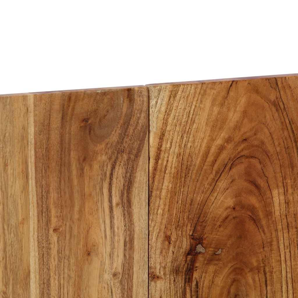 Headboard 200 cm Solid Wood Acacia