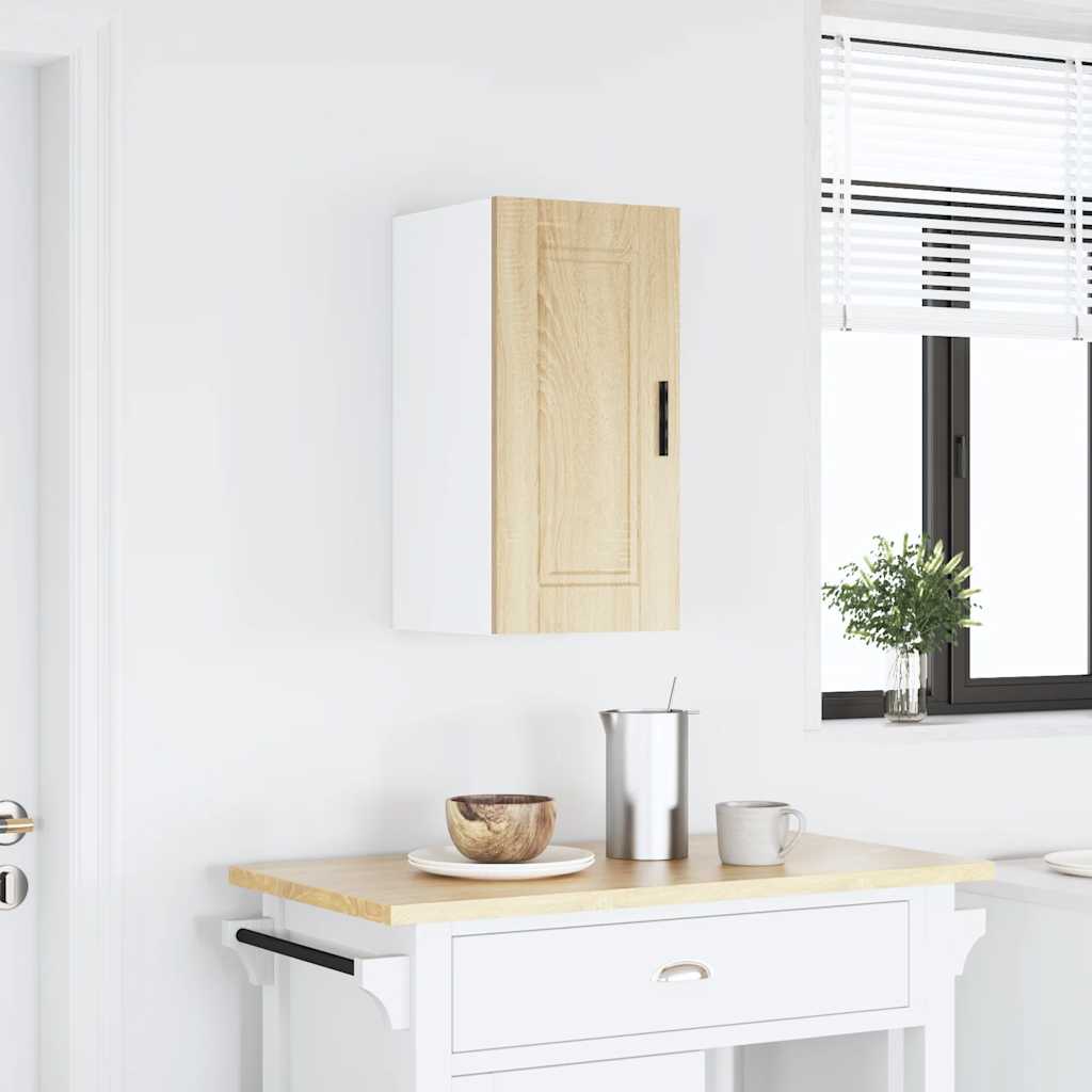Kitchen Wall Cabinet Porto Sonoma Oak Engineered Wood