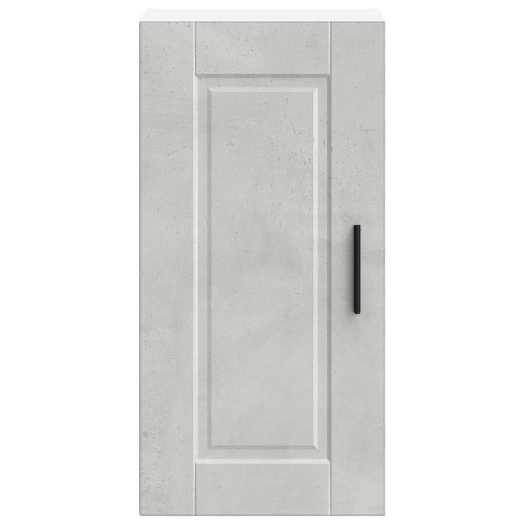 Kitchen Wall Cabinet Porto Concrete Grey Engineered Wood