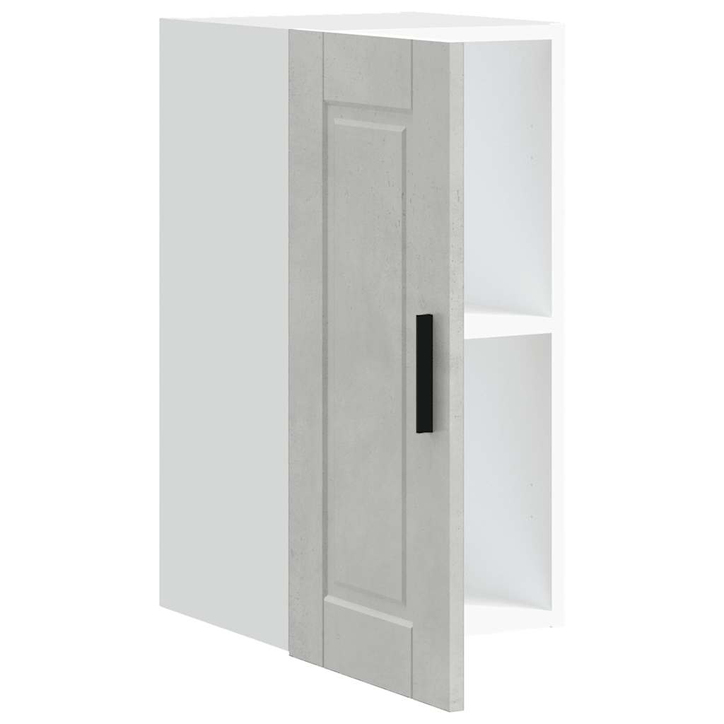 Kitchen Wall Cabinet Porto Concrete Grey Engineered Wood