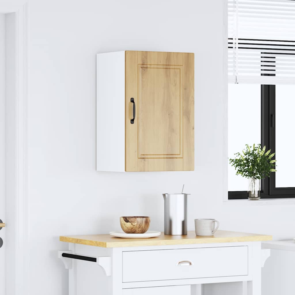 Kitchen Wall Cabinet Porto Artisan Oak Engineered Wood