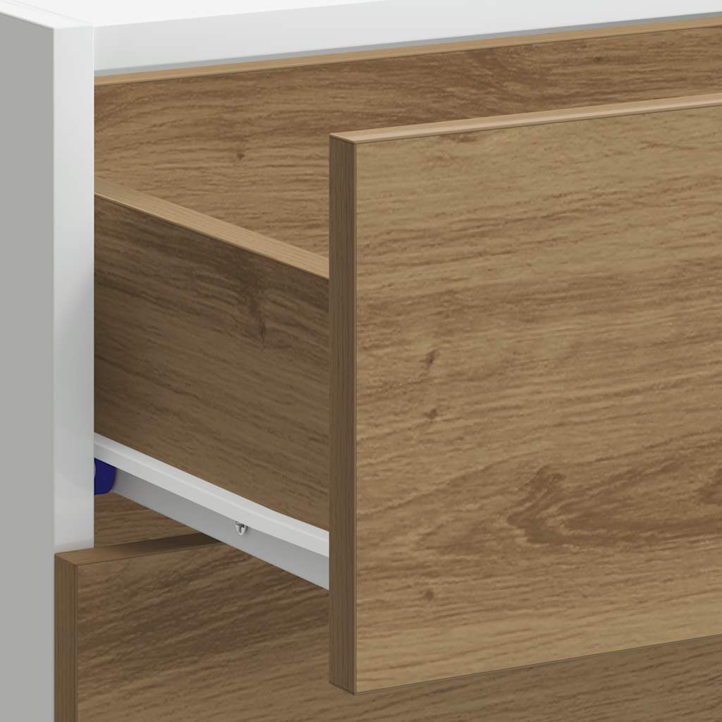 Kitchen Base Cabinet Lyon Artisan Oak Engineered Wood