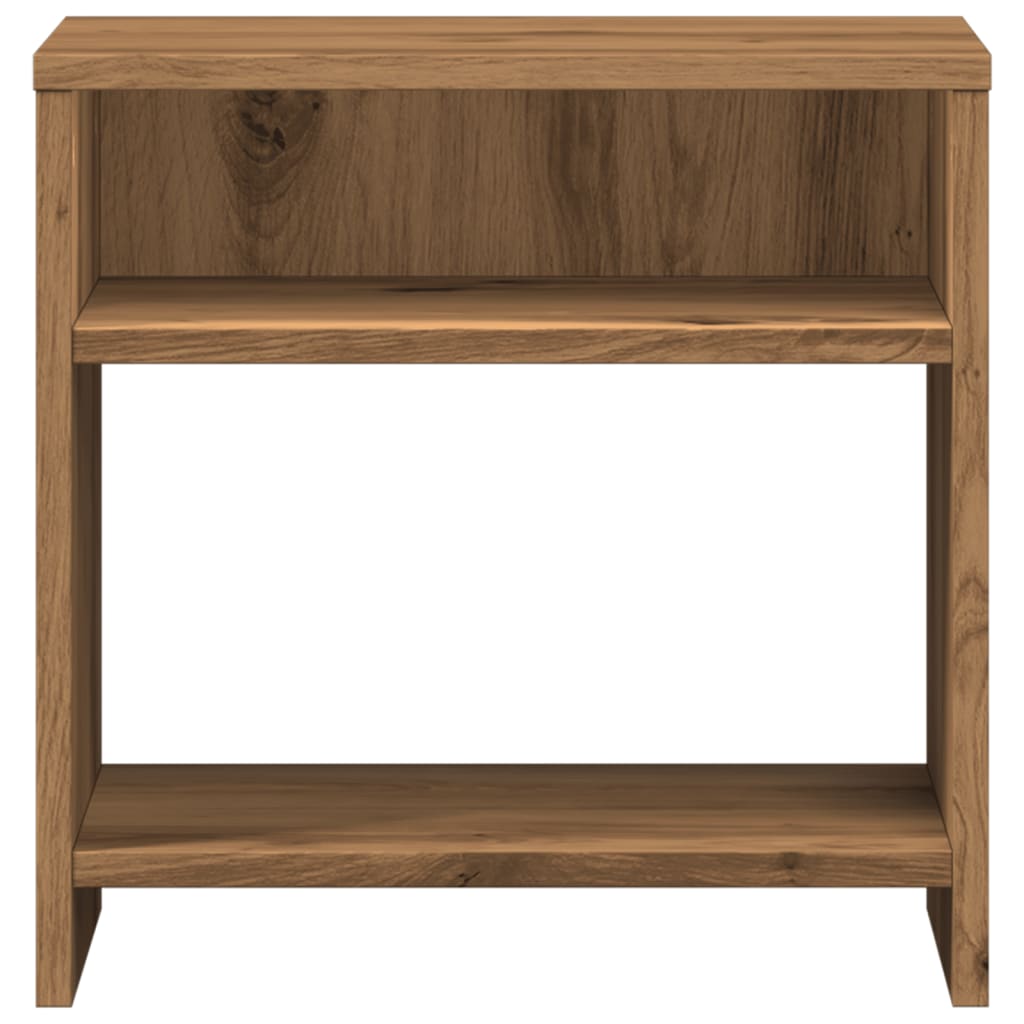 Bedside Cabinet Aritisian Oak 40x30x40 cm Engineered Wood