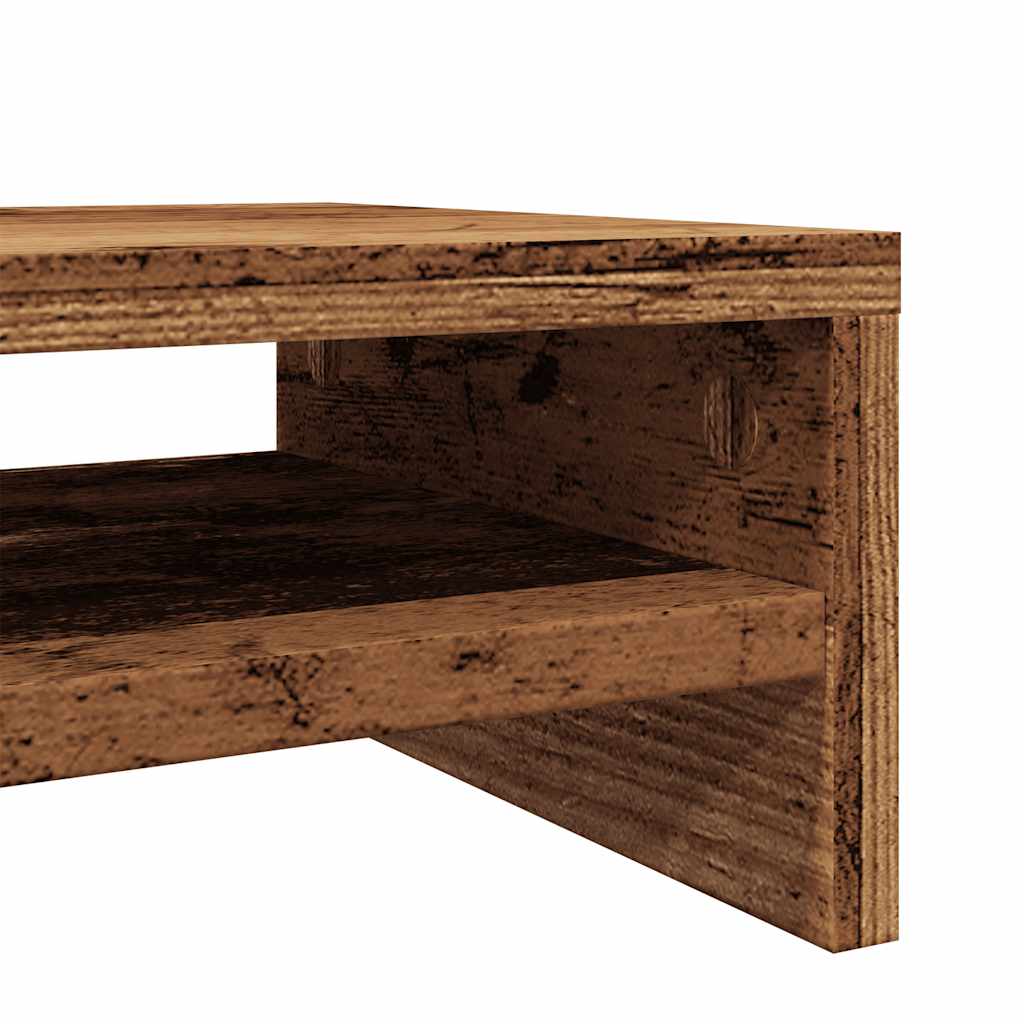 Monitor Stand Old Wood 42x24x13 cm Engineered Wood
