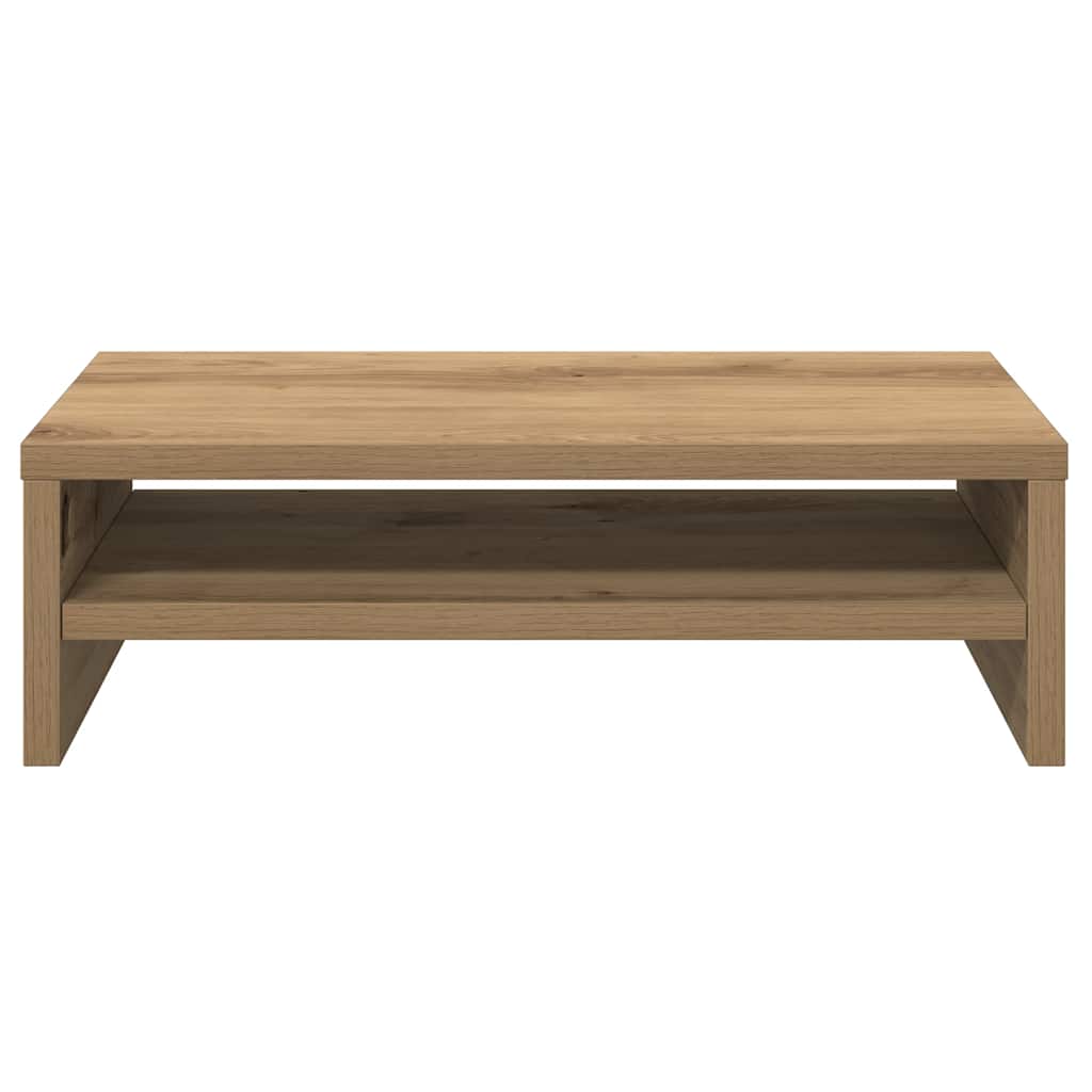 Monitor Stand Artisan Oak 42x24x13 cm Engineered Wood