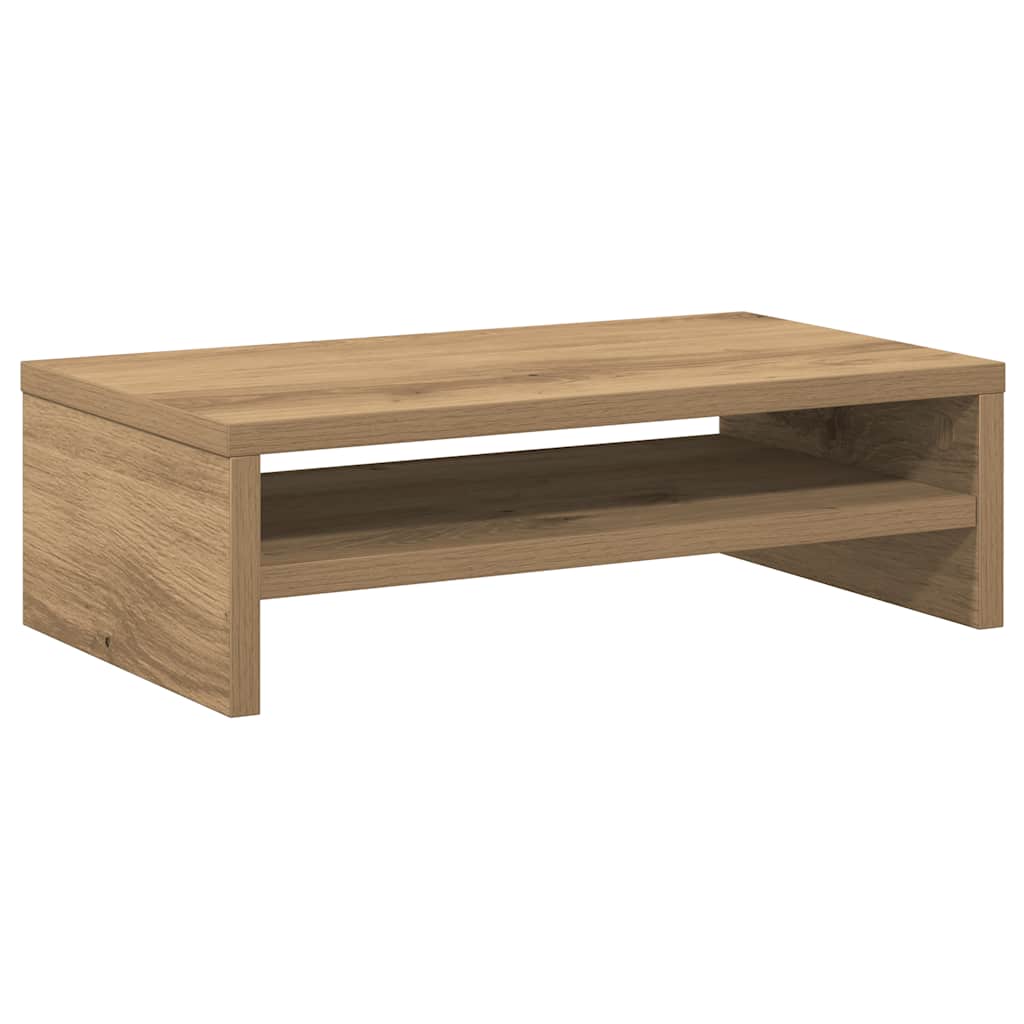 Monitor Stand Artisan Oak 42x24x13 cm Engineered Wood