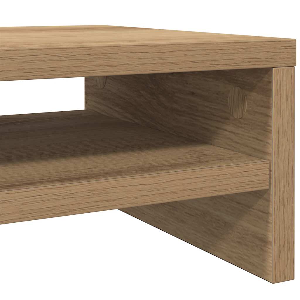 Monitor Stand Artisan Oak 42x24x13 cm Engineered Wood