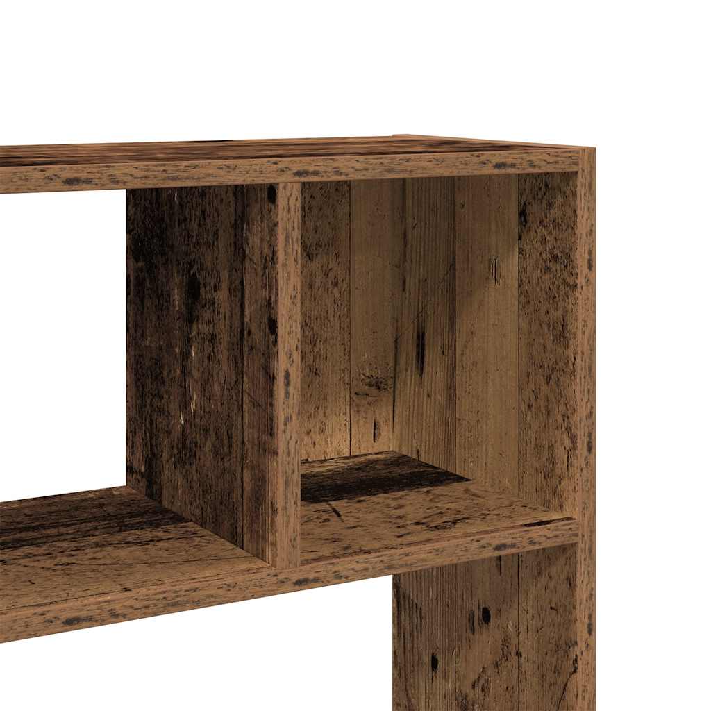 Vintage Wood Book Cabinet/Room Divider 105x24x102 cm - Rustic Charm