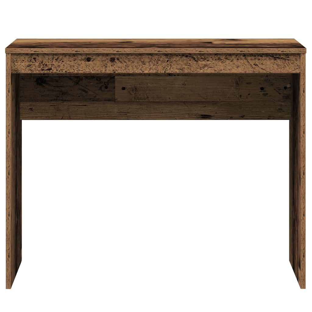 Vintage Engineered Wood Desk 90x40x72 cm - Rustic Charm Office Furniture