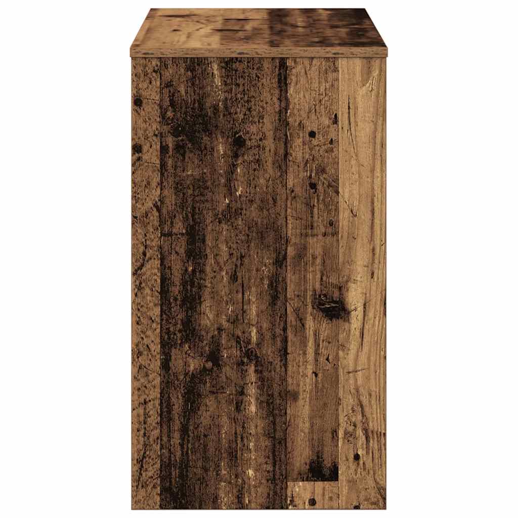 Vintage Engineered Wood Desk 90x40x72 cm - Rustic Charm Office Furniture