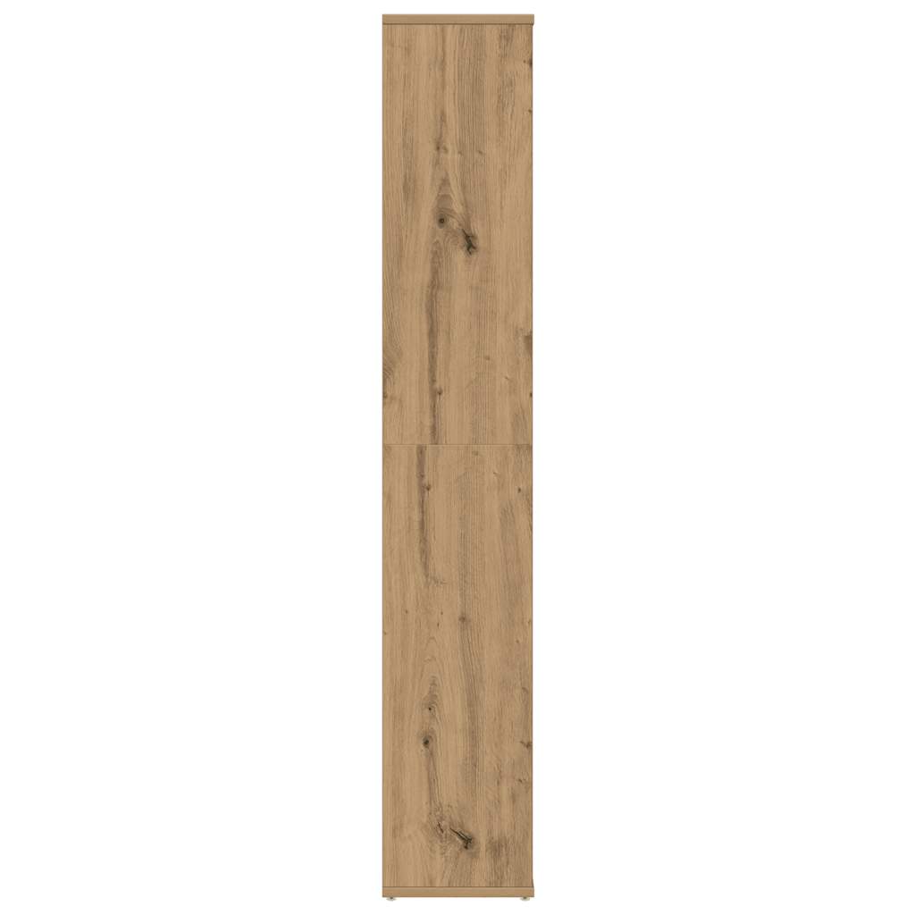 Room Divider/Book Cabinet Artisan Oak 100x24x140 cm Engineered Wood