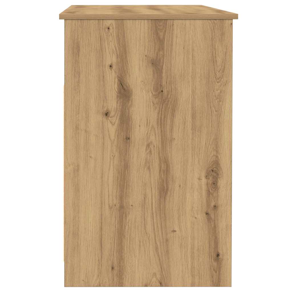 Elegant Desk Artisan Oak, 102x76x50 cm, Engineered Wood