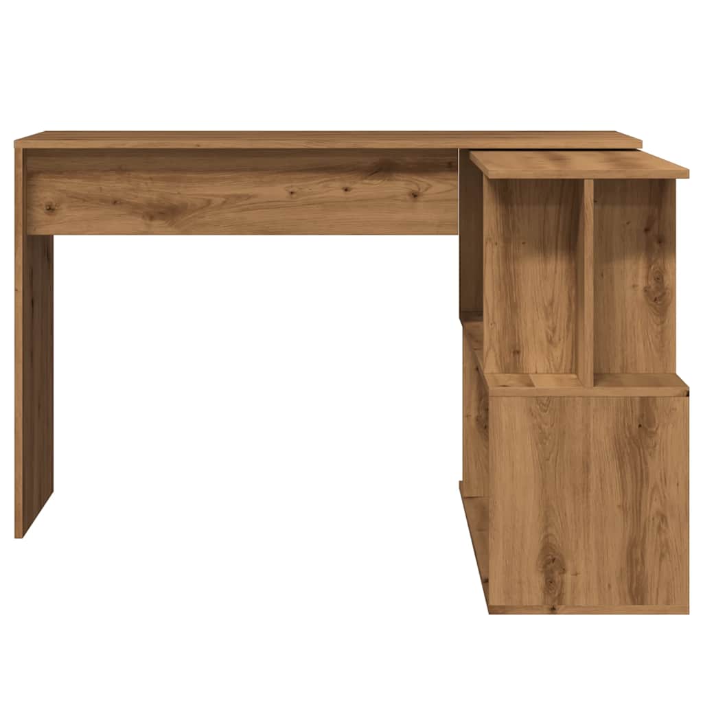 Artisan Oak Corner Desk 200.5x50x76cm - Engineered Wood