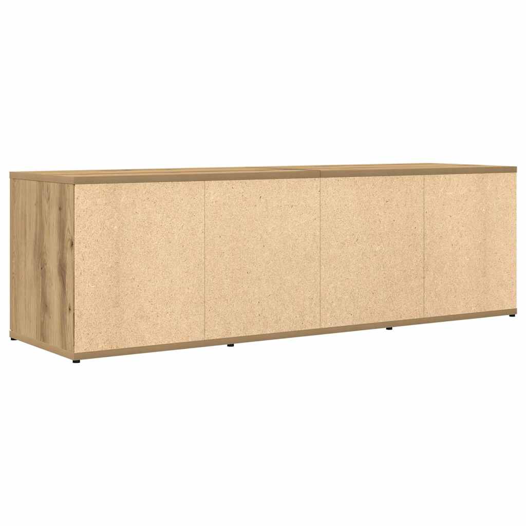TV Cabinet Artisan Oak 120x34x37 cm Engineered Wood