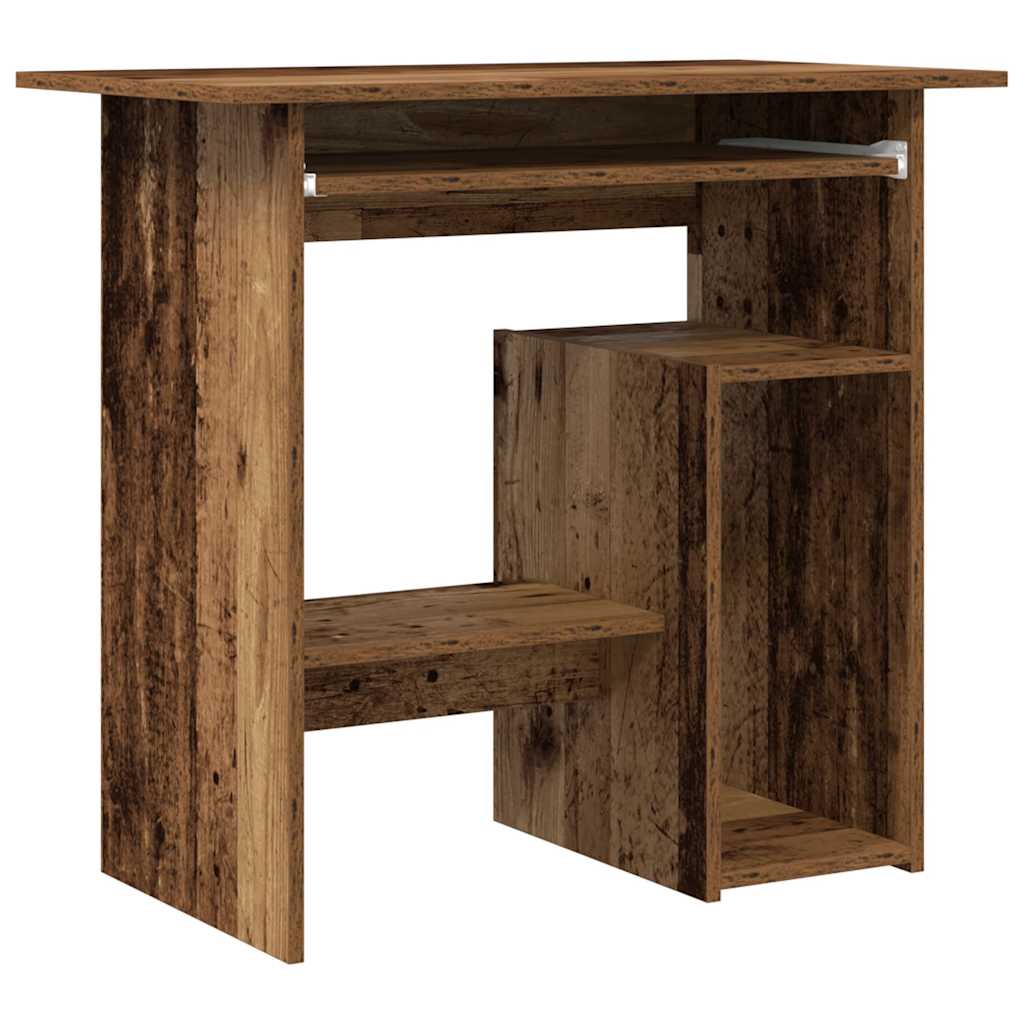 Vintage-Style Desk, 80x45x74 cm, Engineered Wood Finish