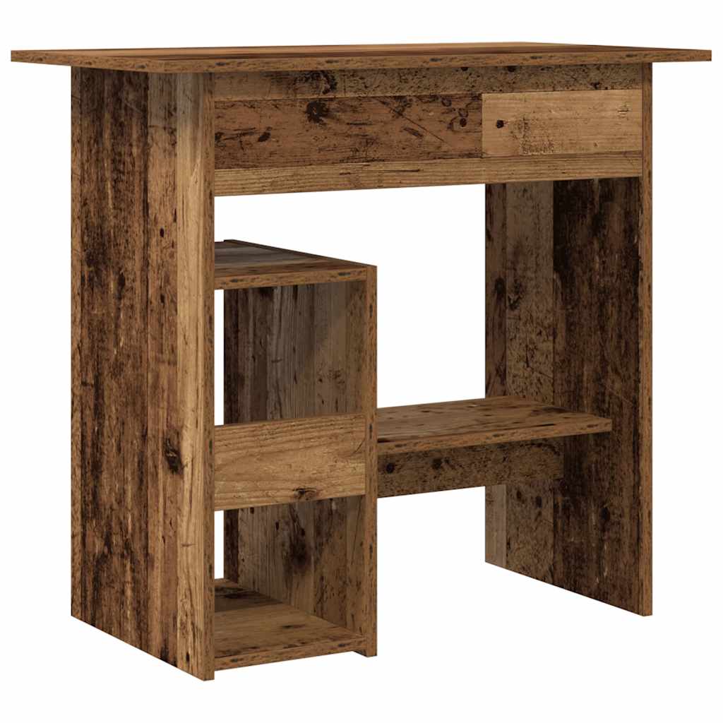 Vintage-Style Desk, 80x45x74 cm, Engineered Wood Finish