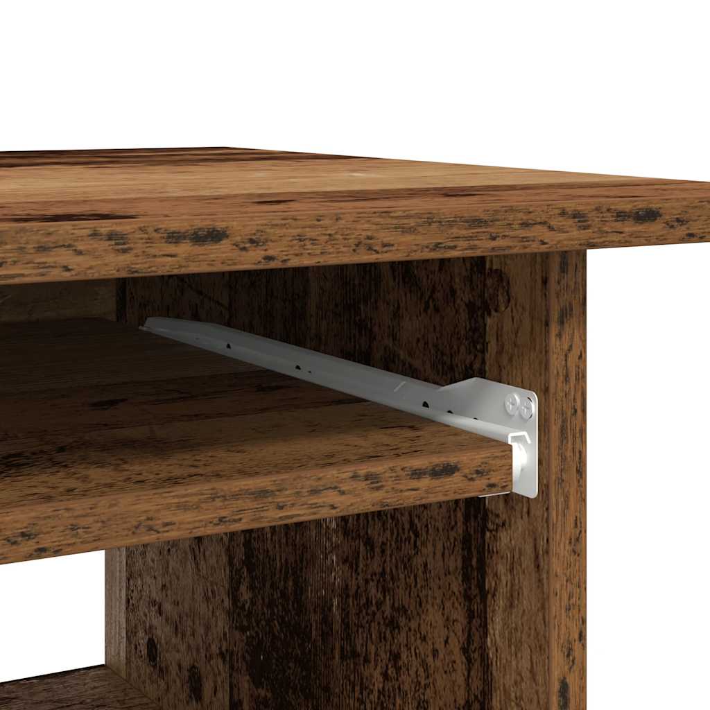Vintage-Style Desk, 80x45x74 cm, Engineered Wood Finish