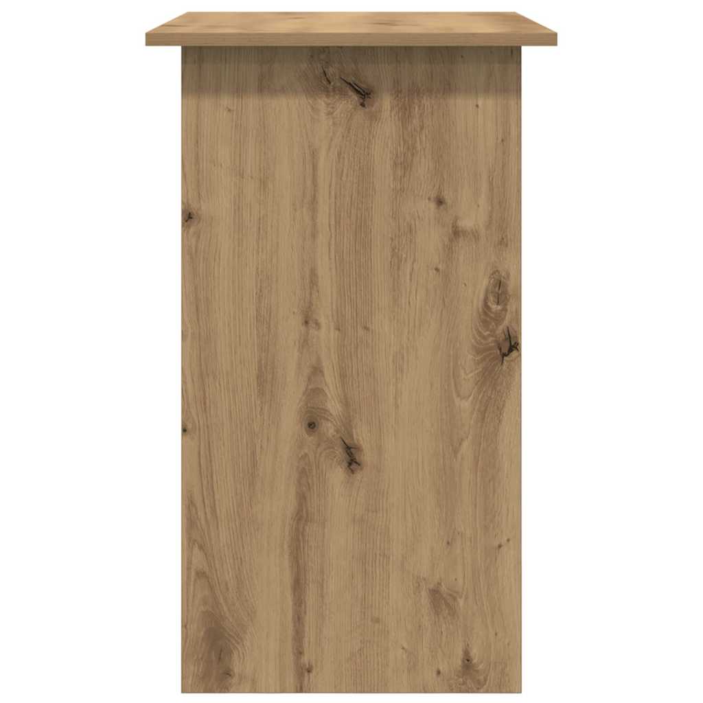 Engineered Oak Desk 80x45x74 cm - Stylish & Compact Workspace