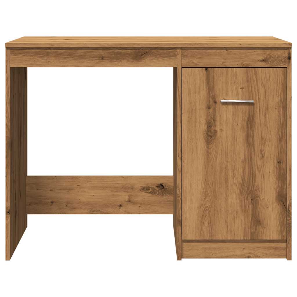 Oak Engineered Wood Desk Artisan 100x50x76 cm