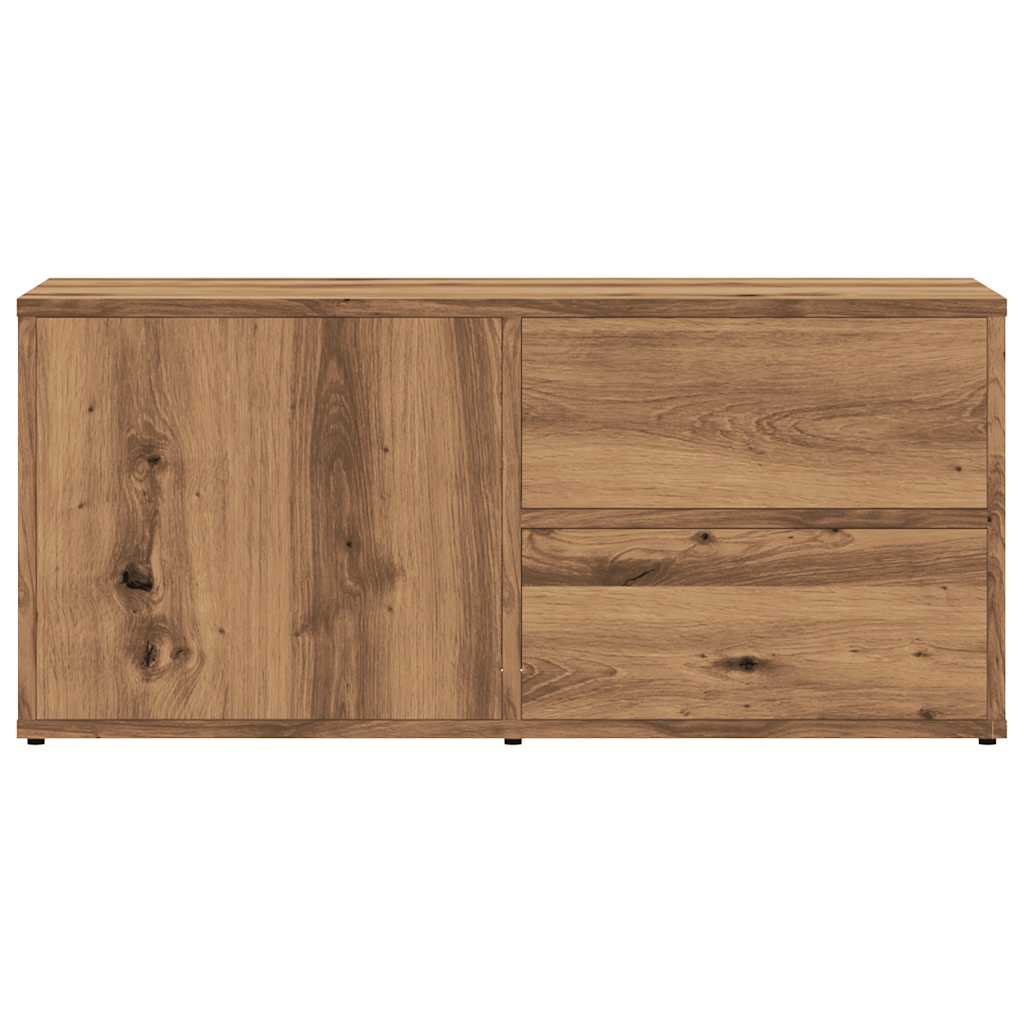 TV Cabinet Artisan Oak 80x34x35.5 cm Engineered Wood